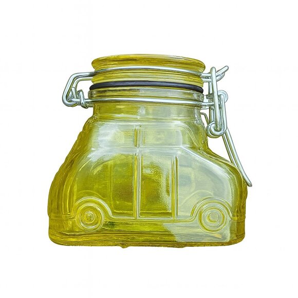 Cute Bug Car Storage Jar – Yellow Beetle 100mL Hideaway Container - Picture 4 of 5